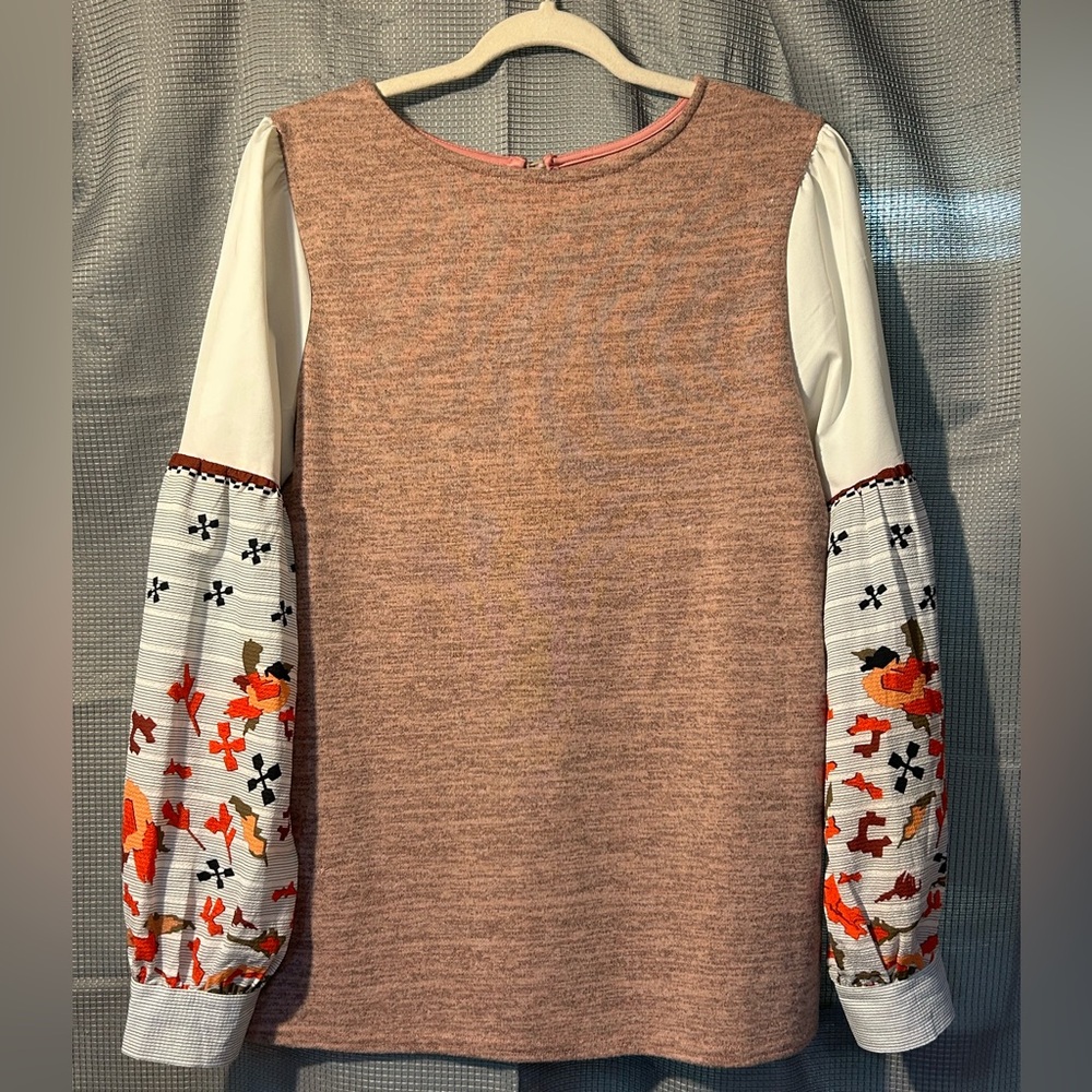 Women's Floral Sleeve Top